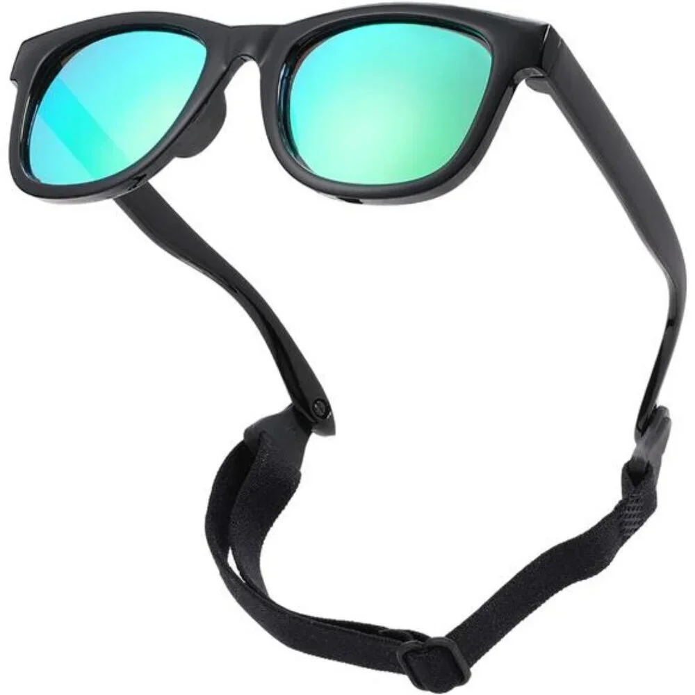 Polarized Baby Sunglasses Infant Toddler Flexible Strap Unbreakable UV